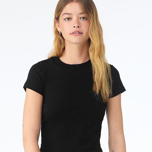 Women’s micro rib baby t-shirt Thumbnail