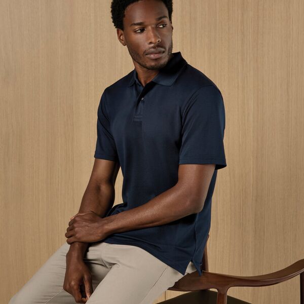 Regular fit Superwash® 60° piqué polo with Cooltex® plus Thumbnail