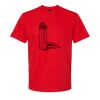 Softstyle™ midweight adult t-shirt Thumbnail