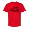 Softstyle™ midweight adult t-shirt Thumbnail
