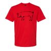 Design version Softstyle™ midweight adult t-shirt Thumbnail