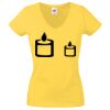 Lady-fit Valueweight V-Neck T-Shirt Thumbnail